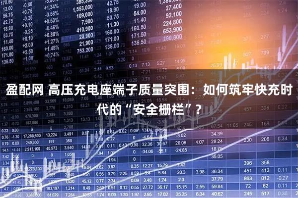 盈配网 高压充电座端子质量突围：如何筑牢快充时代的“安全栅栏”？